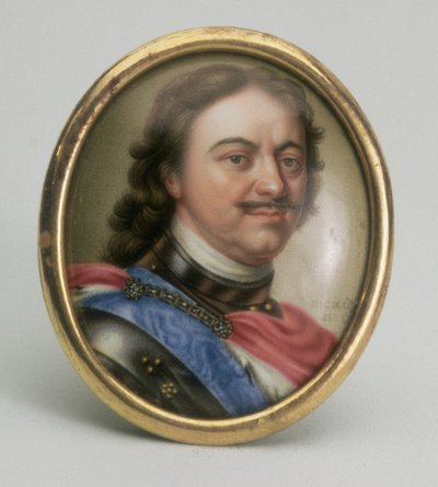 Portrait of Peter I by Andrei Grigorievich Ovsov
